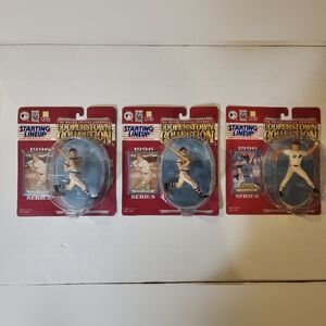 3  1996 Cooperstown Starting Lineups, Richie Ashburn × 2 & Steve Carlton